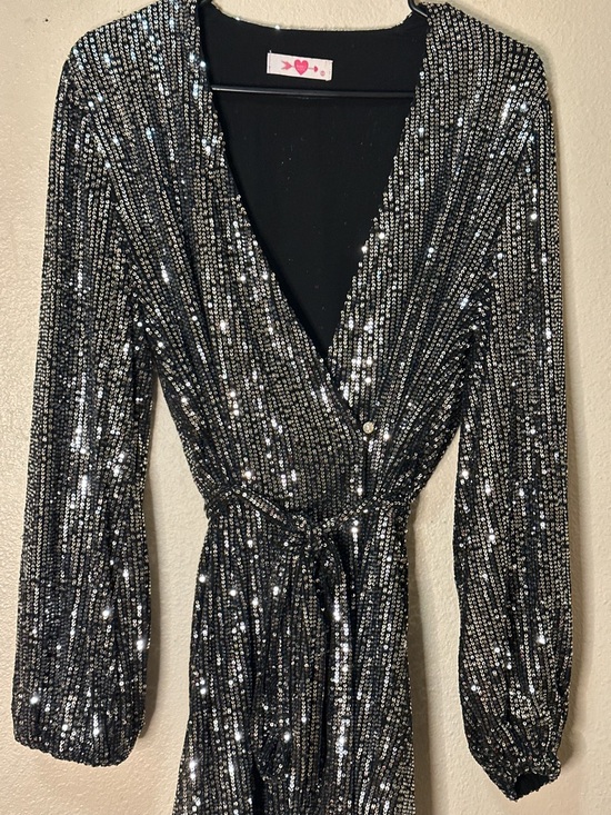 Buddy Love Dresses & Skirts - Buddy Love Sequin Black Cocktail Dress